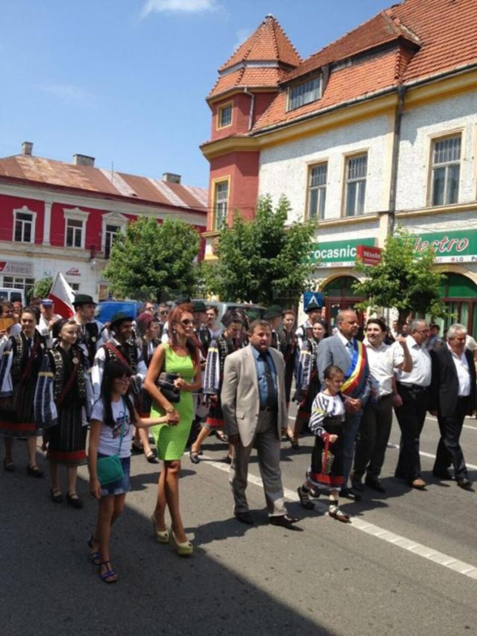 Steliana Vasilica Miron a fost singurul parlamentar sucevean care a fost alături de rădăuțeni cu ocazia zilelor orașului