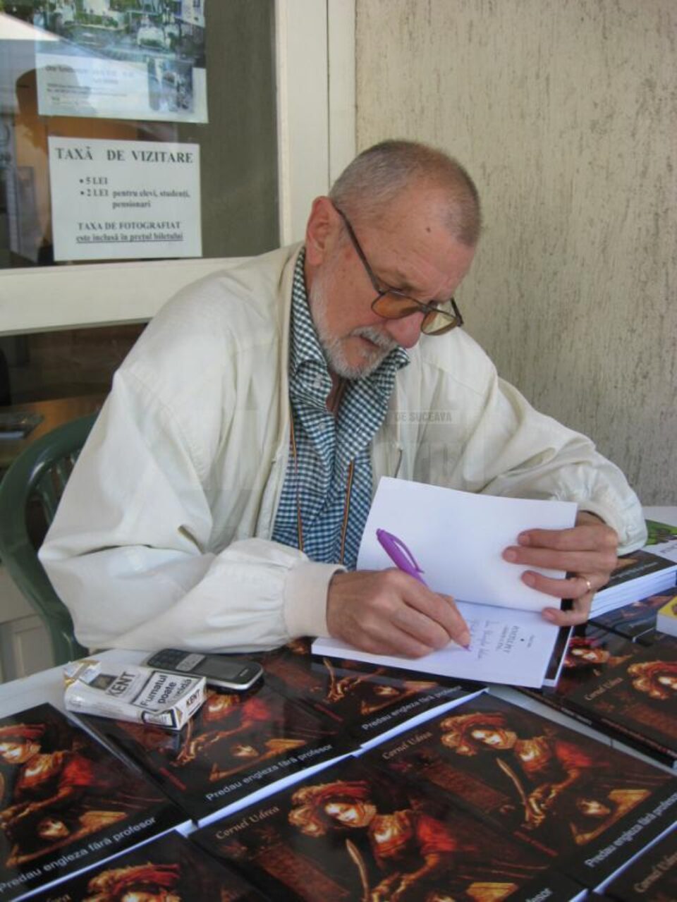 Scriitorul Cornel Udrea
