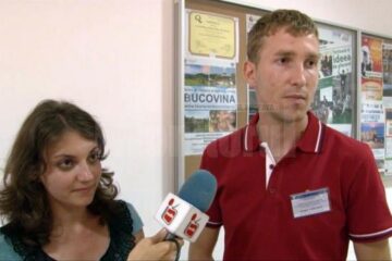 Raluca Zimbru și Sergiu Pădureț au participat la „Ecotrophelia” cu ruladă de cașcaval cu păpădie și semințe de chia