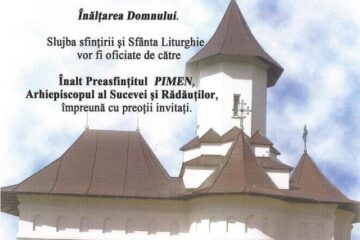 Sfințirea Bisericii Înălțarea Domnului, Cimitirul Pacea Nou Suceava