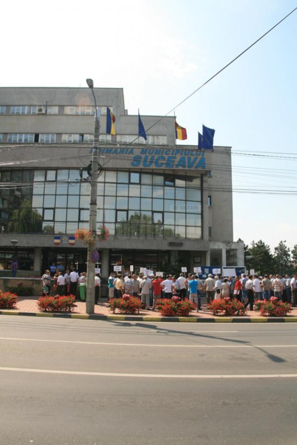 Protestul salariaților de la Termica va fi mutat de la primărie la centrala de termoficare a orașului