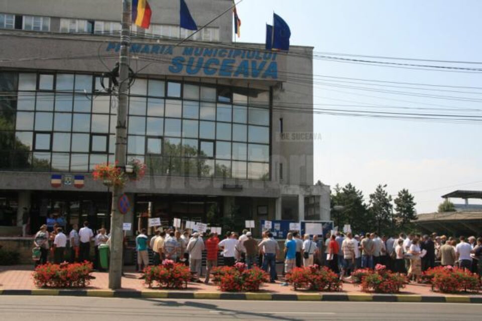 Protestul salariaților de la Termica va fi mutat de la primărie la centrala de termoficare a orașului