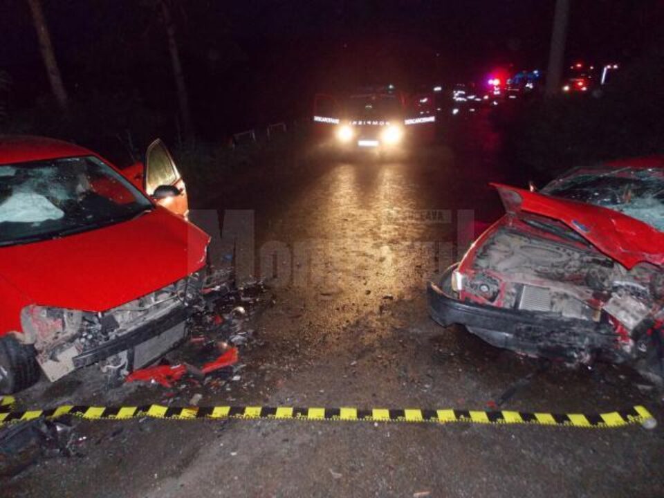 Accidentul a avut loc la ieșirea din Suceava spre Adâncata