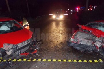 Accidentul a avut loc la ieșirea din Suceava spre Adâncata