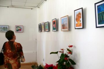 Vernisajul expoziției de artă plastică “În amintirea Simonei”