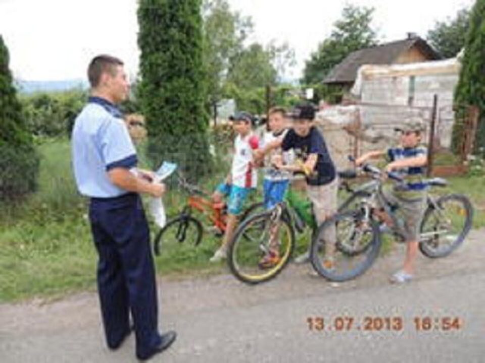 acțiune bicicliști