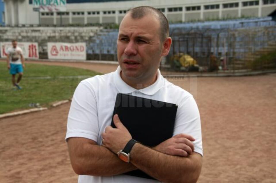 Ciprian Anton, managerul celor de la Sporting Suceava