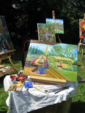 Tabăra de artă naivă de la Păltinoasa