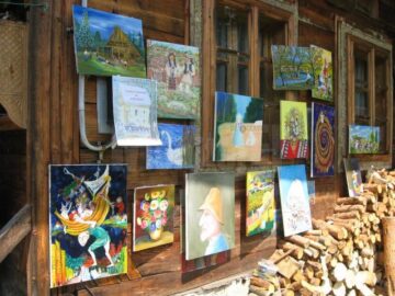Tabăra de artă naivă de la Păltinoasa