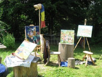 Tabăra de artă naivă de la Păltinoasa