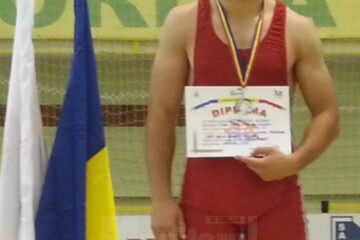 Bogdan Amărculesei a adus una din cele două medalii de argint