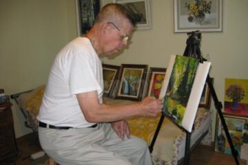 Pictorul Ștefan Danilevici