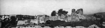 Cetatea în anii 50 și 60, înainte de debutul marilor lucrări din 1962