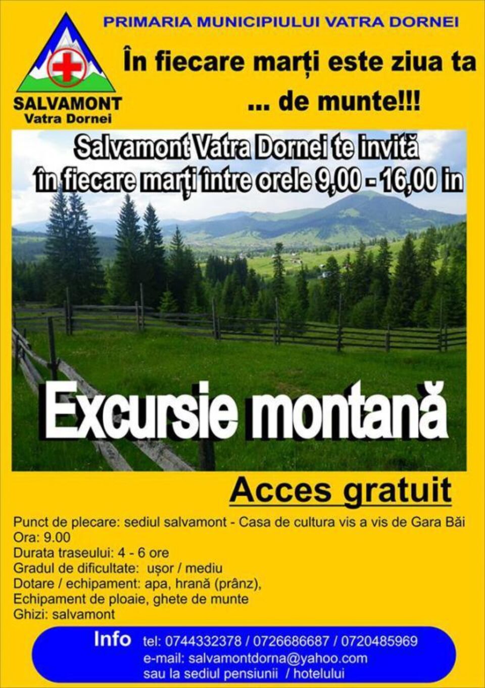 Via ferrata și drumeții montane, oferite gratuit turiștilor de către salvamontiștii dorneni Via ferrata și drumeții montane, oferite gratuit turiștilor de către salvamontiștii dorneni