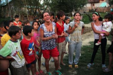 O parte dintre cei nouă copii ai celor doi soți ajunși la Spitalul Județean