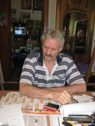 Artistul plastic Vasile Anghel Siminiuc