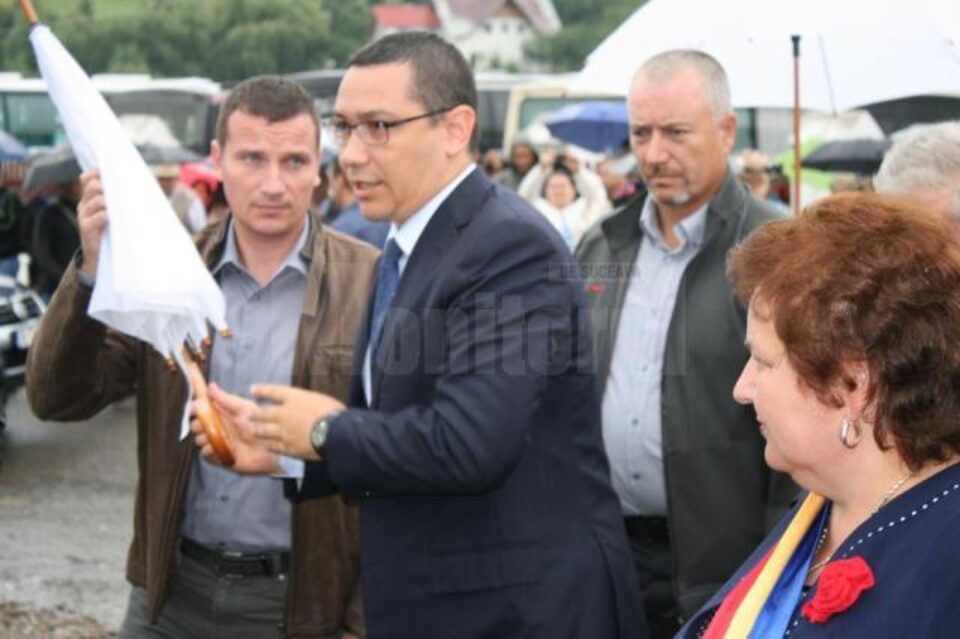 La slujba de joi a participat și premierul Victor Ponta