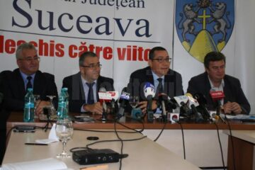 Victor Ponta s-a întâlnit cu autoritățile Sucevene