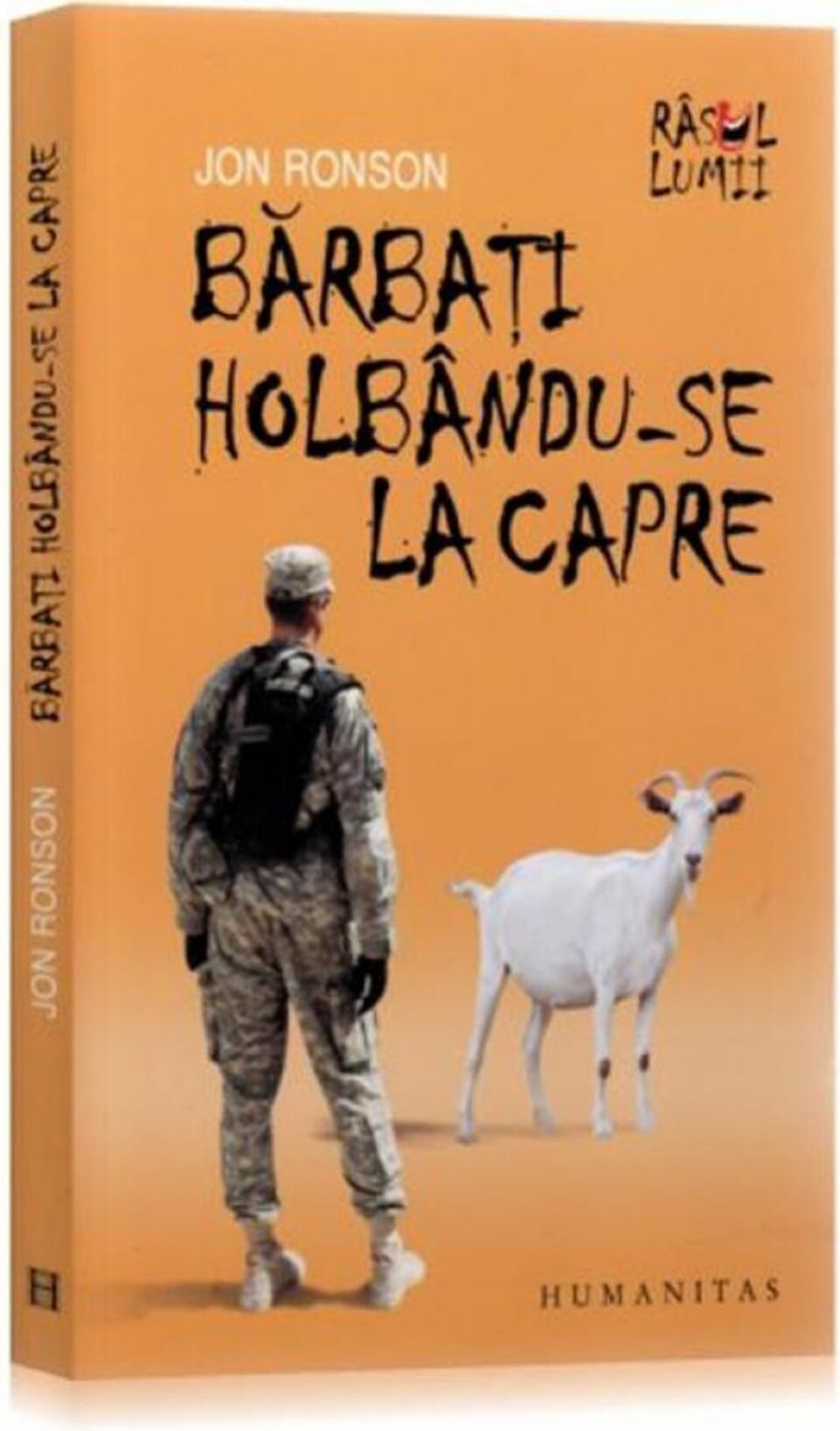 Jon Ronson: „Bărbați holbându-se la capre”