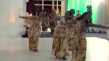Nepotul interpretului Alexandru Dumbravă s-a căsătorit cu o tânără din Rwanda