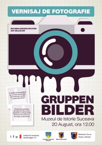 Vernisajul expoziției „Fotografie de grup - Povești din Bucovina pe celuloid”