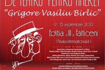 A III-a ediție a Festivalului Internațional de Teatru pentru Tineret „Grigore Vasiliu Birlic”