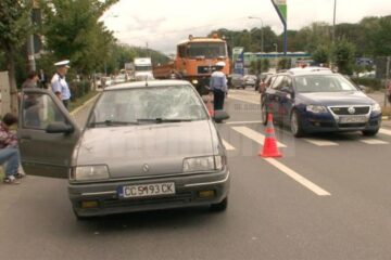 Deși impactul a fost destul de violent, pietonul lovindu-se de parbriz, din fericire consecințele nu au fost grave
