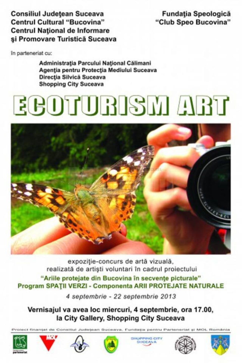 Expoziția-concurs de artă vizuală „Ecoturism Art”, la City Gallery