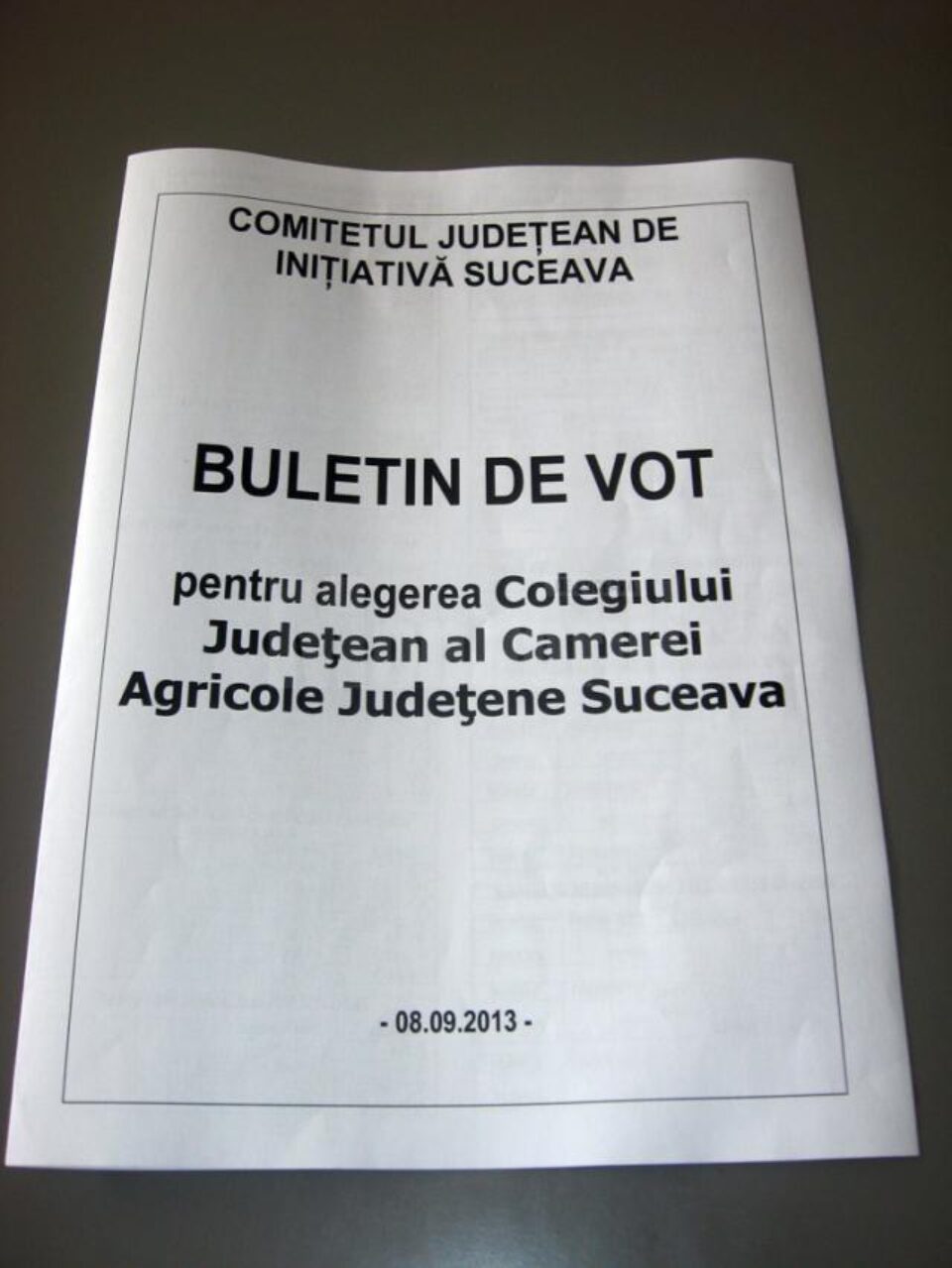 116.000 de suceveni, așteptați duminică la alegerile pentru Camera Agricolă Județeană
