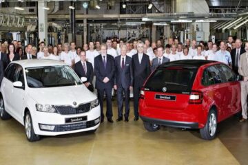 Skoda a demarat producția noului Rapid Spaceback
