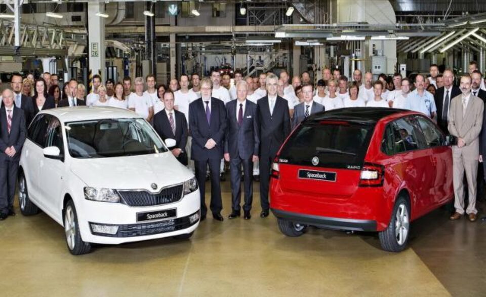 Skoda a demarat producția noului Rapid Spaceback