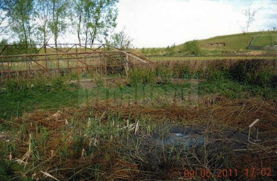 Sera care a fost distrusă în timpul lucrărilor de regularizare a pârâului Ruda din Dornești Sera care a fost distrusă în timpul lucrărilor de regularizare a pârâului Ruda din Dornești