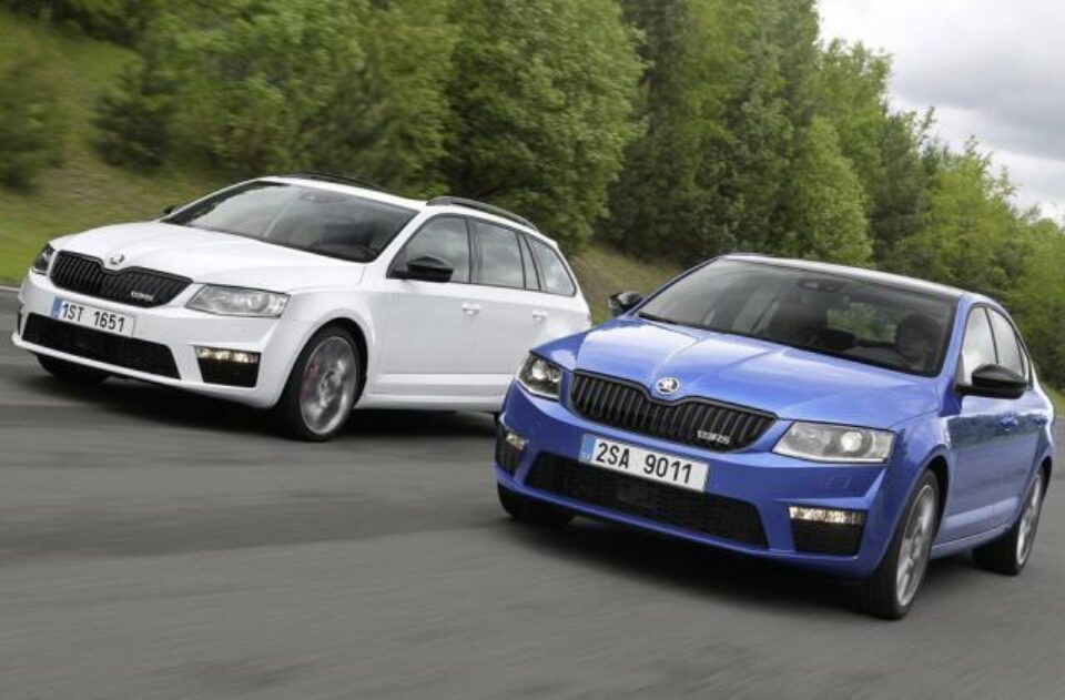 Skoda introduce a treia generație Octavia RS