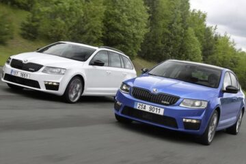 Skoda introduce a treia generație Octavia RS