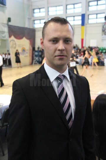 Mihai Siminiuc, antrenor de dans, coregraf la Clubul Sportiv „Boom Dance”
