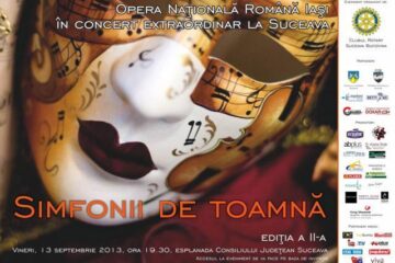 Simfonii de toamnă, pe esplanada Consiliului Județean Suceava