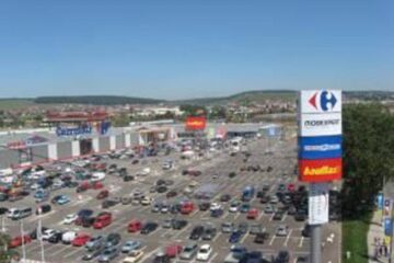 Parcarea Shopping City, unde va avea loc Târgul Alimenta Tradițional