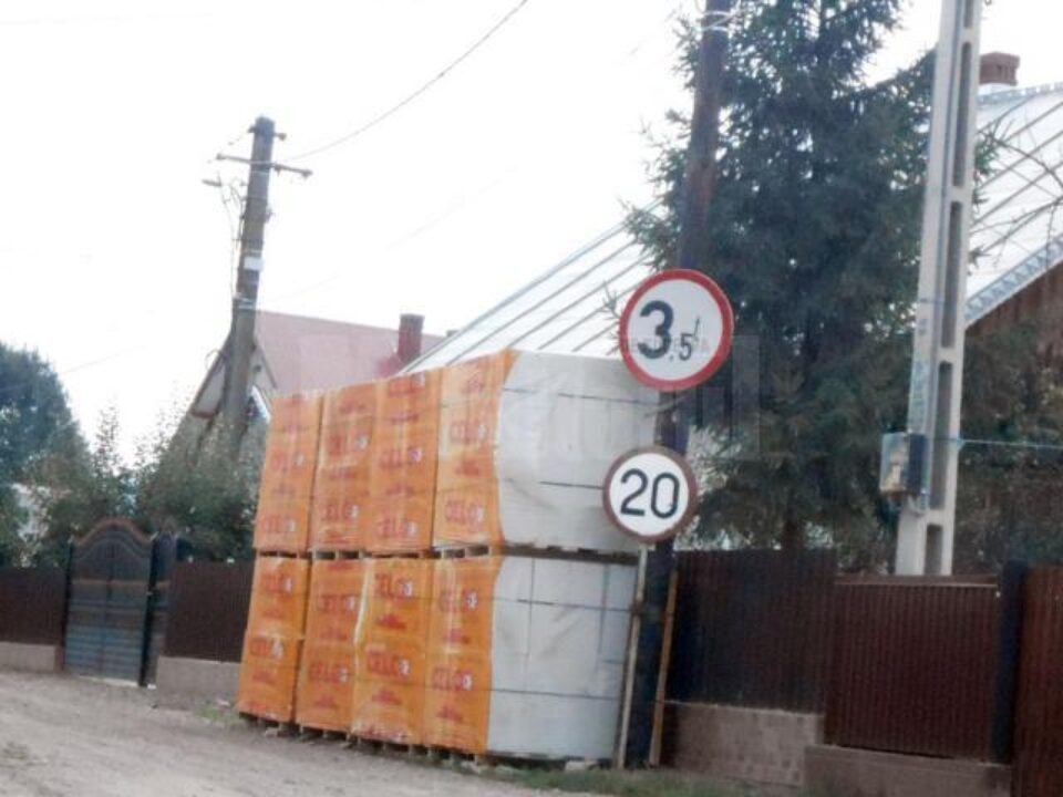 Indicatoarele montate în comuna Satu Mare, fără aviz de la Poliția Rutieră