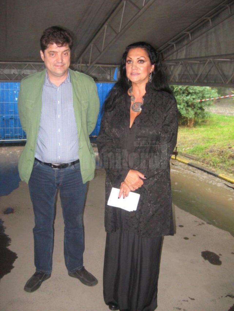 Beatrice Rancea, managerul Operei Naționale din Iași, împreună cu Florin Apetroaei, președintele Rotary Suceava