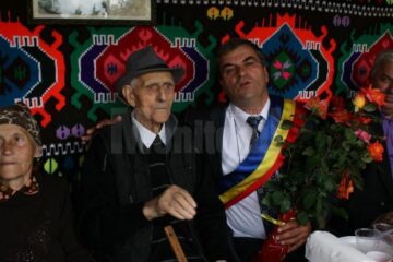 Spiridon Curelaru, sărbătorit la împlinirea unui secol de viață