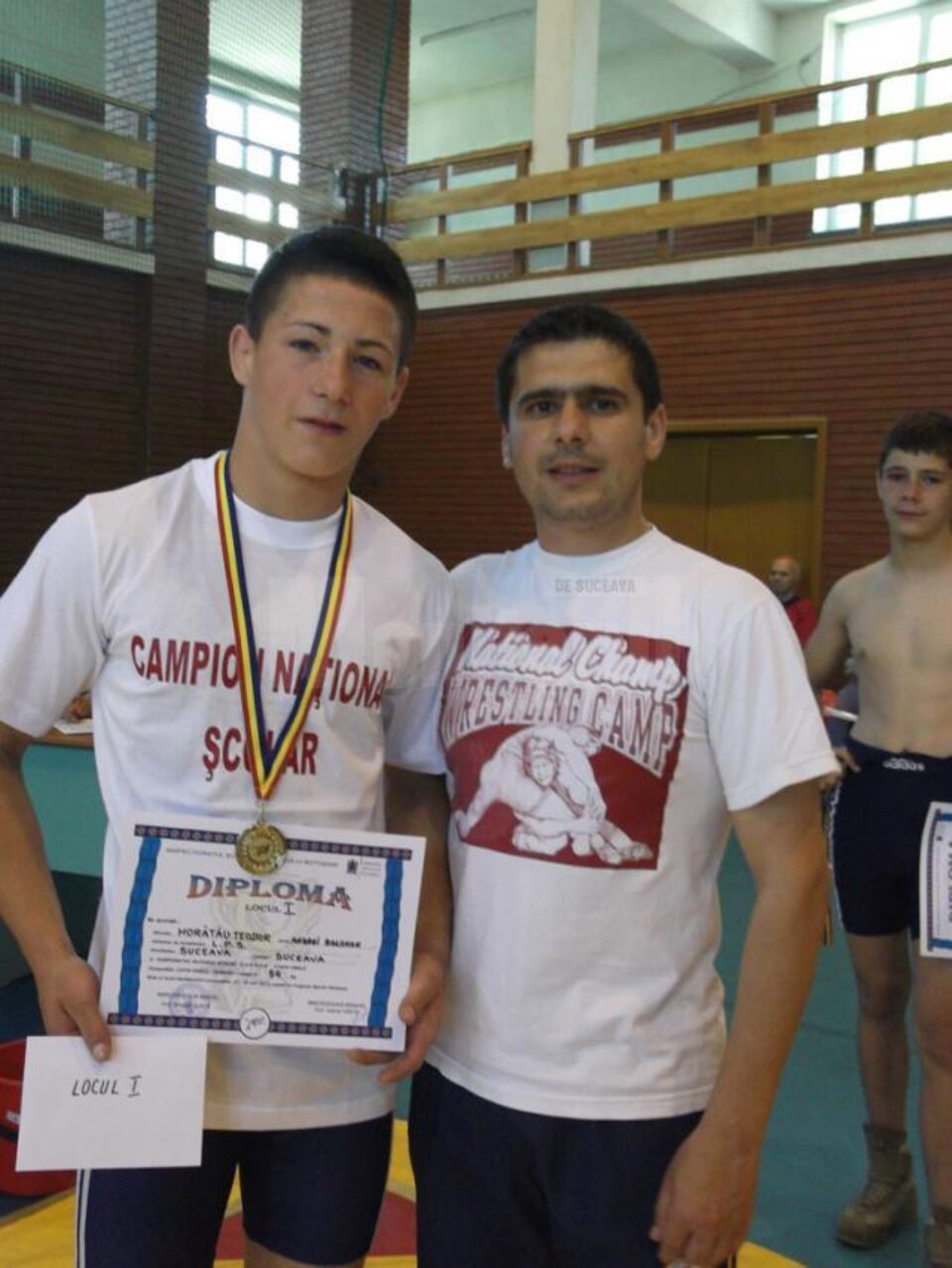 Andrei Bolohan, alături de Thedor Horătău, unul dintre cei mai promițători luptători din Suceava