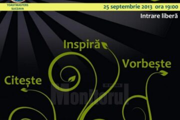 Speakerii Toastmasters Suceava vorbesc despre cărțile dragi lor, la Cărturești