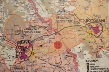 Planul proiectului de dezvoltare policentrică Suceava - Botoșani