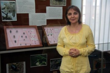 Șefa secției de Științele Naturii din cadrul Muzeului Bucovinei, Angela Anea