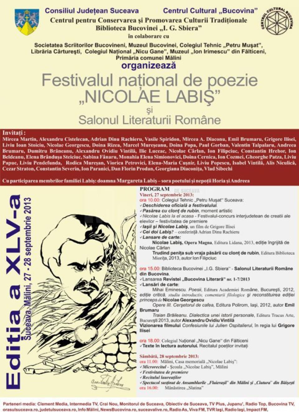 Festivalul național de poezie „Nicolae Labiș”, ediția a XLV-a