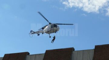 Exercițiu tactic pentru limitarea efectelor negative produse de un cutremur în municipiul Fălticeni