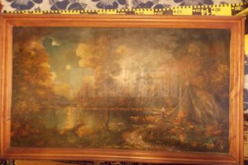 Tablouri de valoare foarte mare, găsite într-o garsonieră din Burdujeni