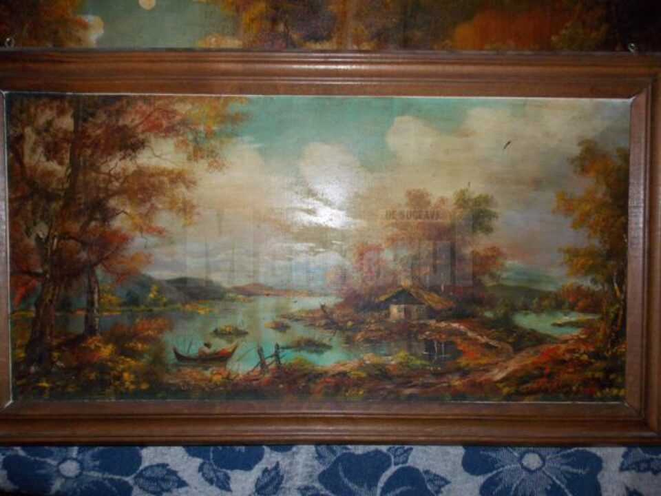 Tablouri de valoare foarte mare, găsite într-o garsonieră din Burdujeni