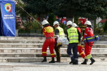 Exercițiu tactic pentru limitarea efectelor negative produse de un cutremur în municipiul Fălticeni