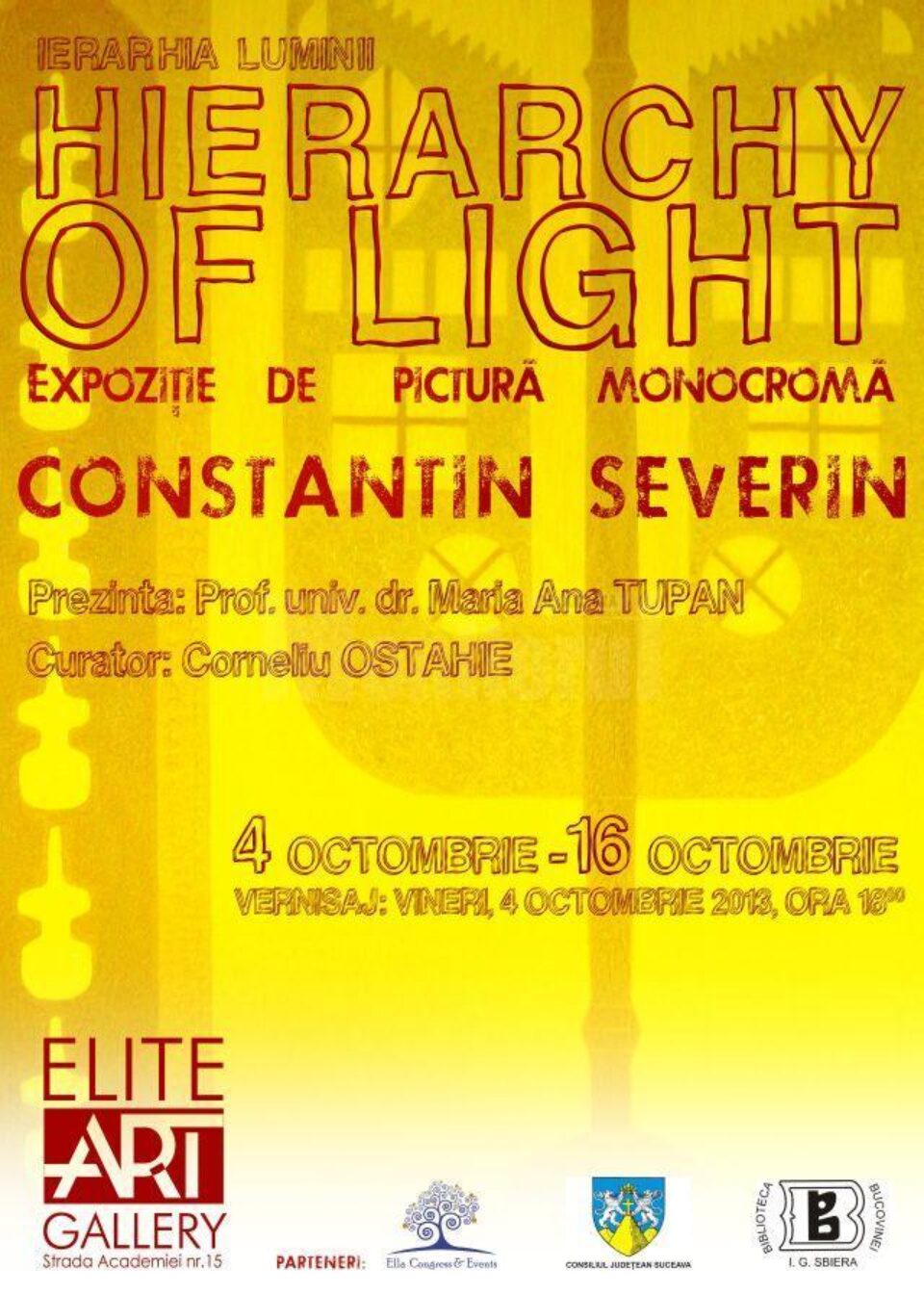 Artistul plastic sucevean Constantin Severin expune la București